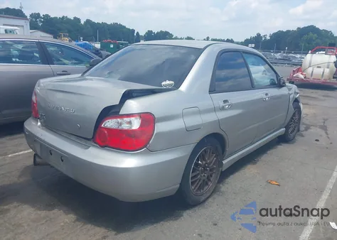 2005 Subaru Impreza Wrx z USA, uszkodzony, nr VIN JF1GD29605G503571